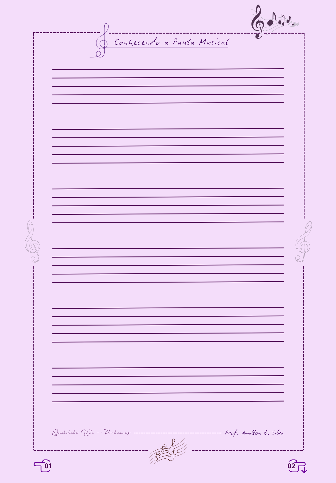 Kit 02 – ( 02 Livros ) Didática Musical Volume 02 + Caderno De Pauta ! - Imagem 3